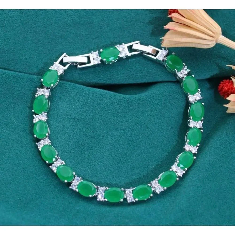 Beautiful Emerald Bracelet